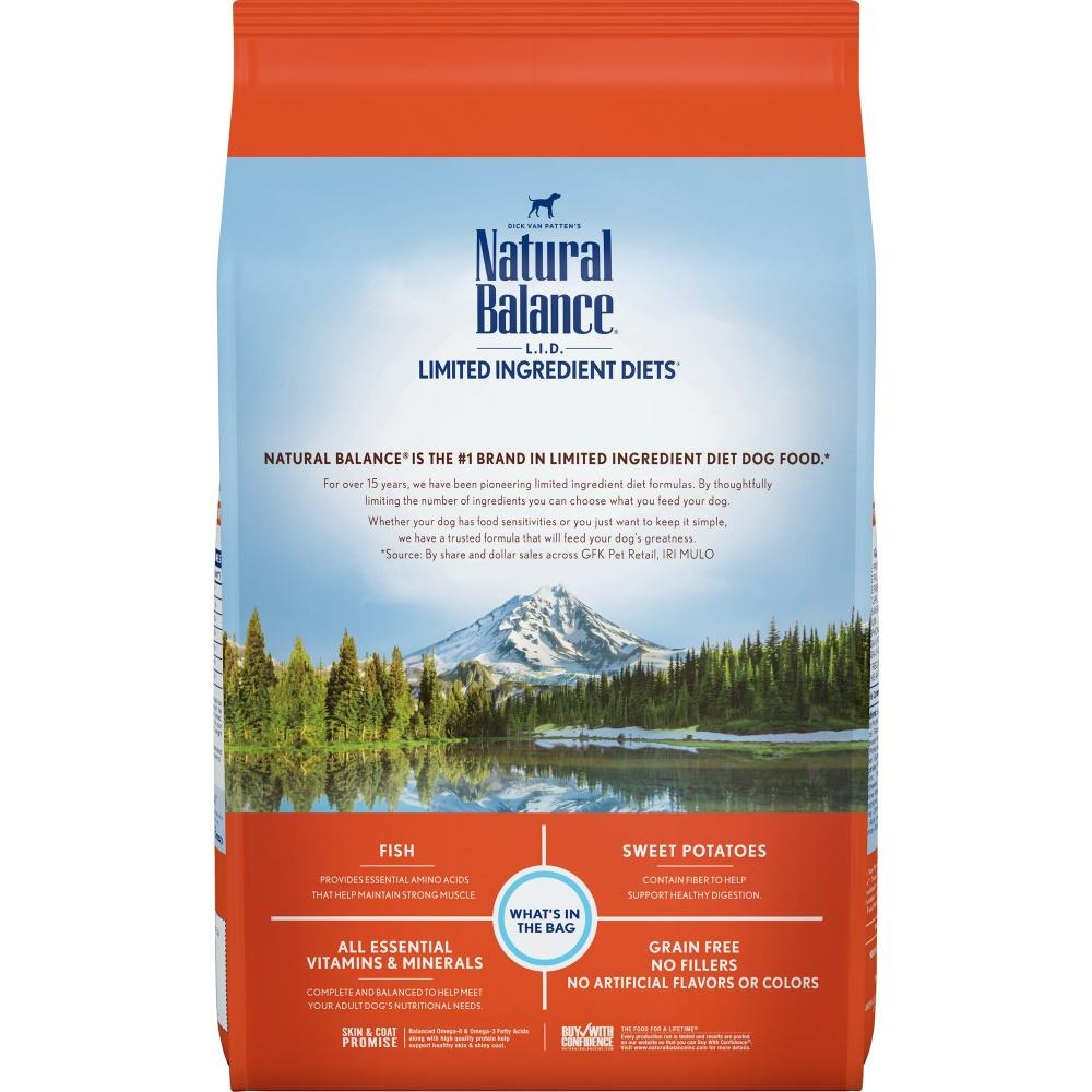 Natural Balance L.I.D. Limited Ingredient Diets Sweet Potato and Fish Adult  Dry Dog Food - Pleasant Hill, CA - Concord, CA - Dublin, CA - Livermore, CA 