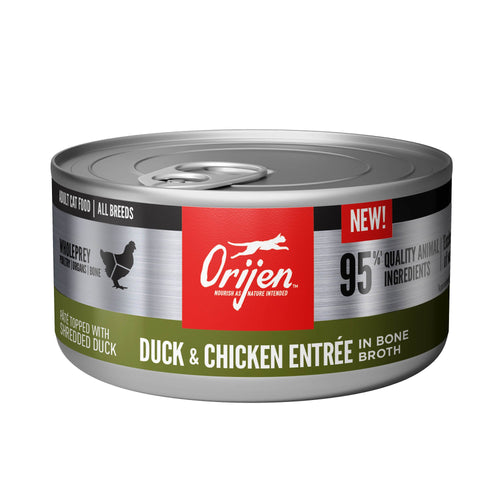 ORIJEN® Duck & Chicken Entrée Wet Cat Food (5.5 Oz Single)