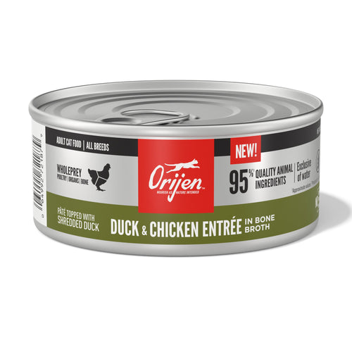 ORIJEN® Duck & Chicken Entrée Wet Cat Food (5.5 Oz Single)