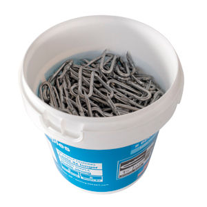 Bekaert 2 8 ga Double Barbed Staples (8 lb bucket) (2 8 ga)