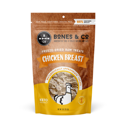 Bones & Co. Freeze-Dried Chicken Breast Dog and Cat Treats