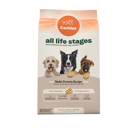 Canidae All Life Stages Dry Dog Food Multi-Protein Recipe (40 LB)