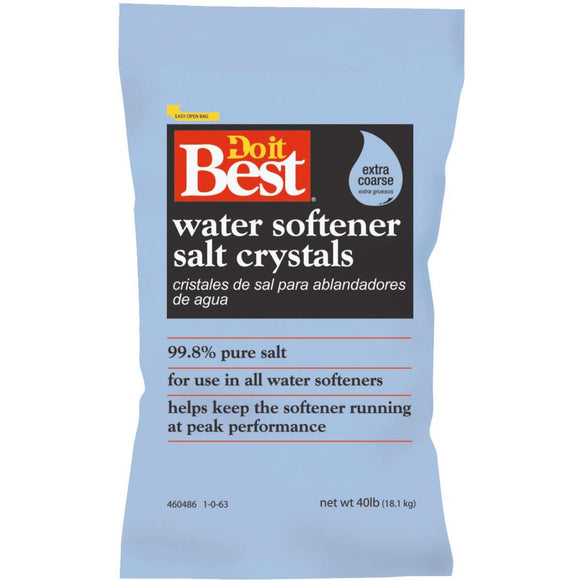 Do it Best 40 Lb. Extra-Coarse Water Softener Salt Crystals