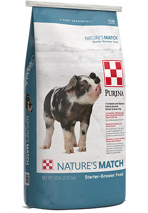 Purina Nature’s Match® Starter-Grower (50 lb)