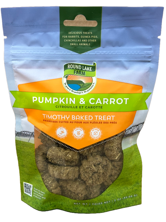 Round Lake Farm Timothy Carrot & Pumpkin Baked Treat