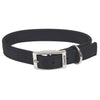 Coastal Pet Products  Double-Ply Dog Collar (1 x 18, Black)