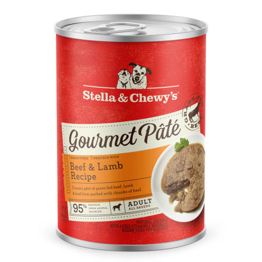 Stella & Chewy's Dog Gourmet Pâté Beef & Lamb Recipe (12.5 Oz Single)