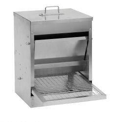 Little Giant 22 lb. Galvanized Treadle Feeder