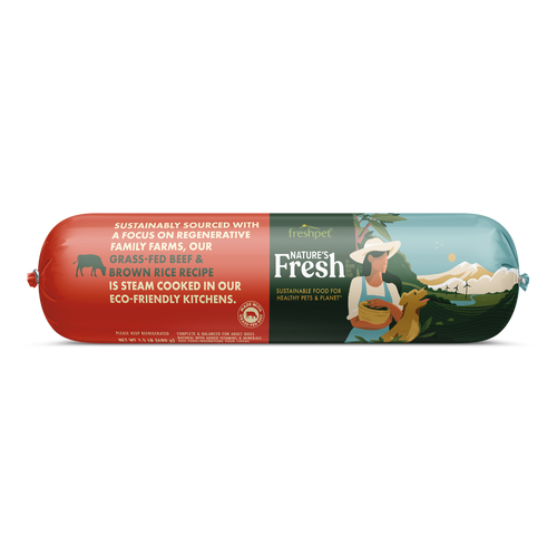 Freshpet Nature's Fresh® Beef Recipe with Garden Vegetables & Grains