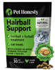 Pet Honesty Dual Texture Hairball Support Supplement for Cats