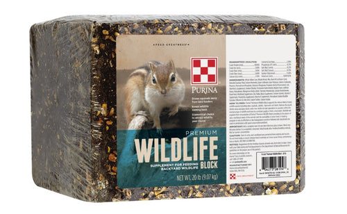 Purina® Premium Wildlife Block