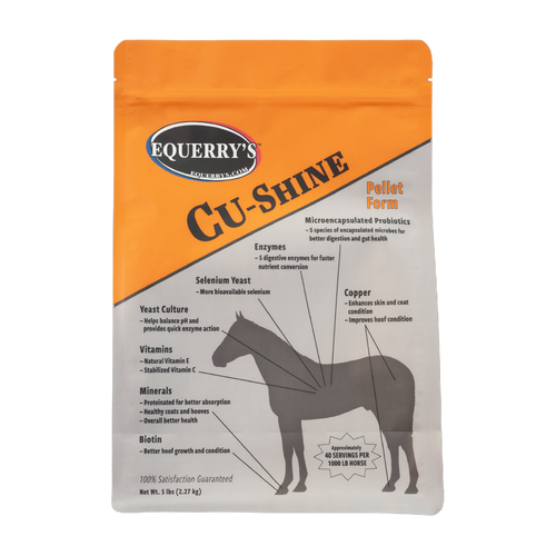 Equerry's™ Cu-Shine Horse Pellet Supplement