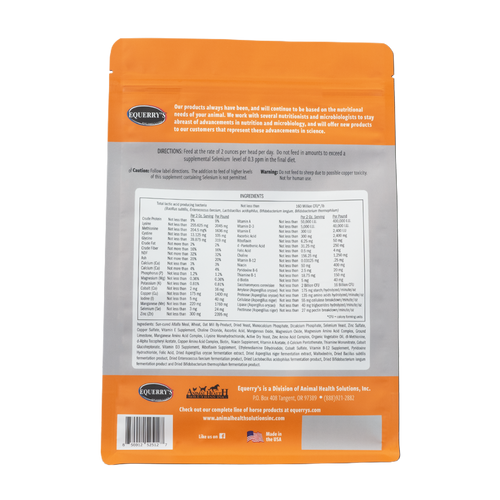 Equerry's™ Cu-Shine Horse Pellet Supplement