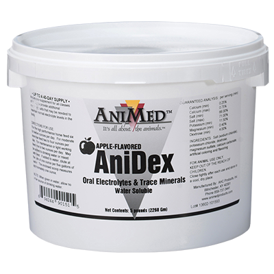 Animed AniDex Palatable & Penny-wise Electrolytes Horse Supplement