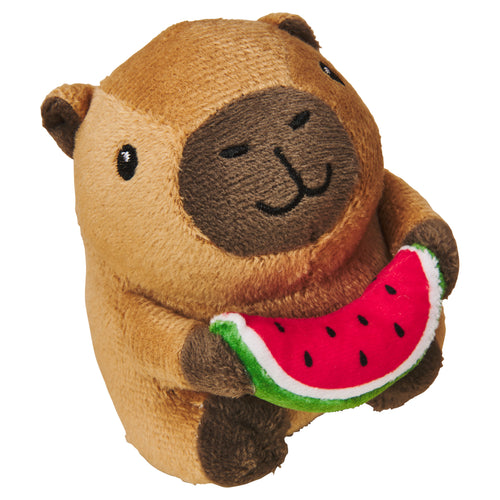 Ethical Products Capybara with Watermelon Catnip Cat Toy 4″