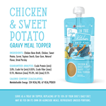 Weruva Dogs in the Kitchen Pantry Pours  Chicken & Sweet Potato Gravy Meal Topper