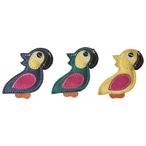 Ethical Products Dura-Fused Leather Parrot/Nip Asst