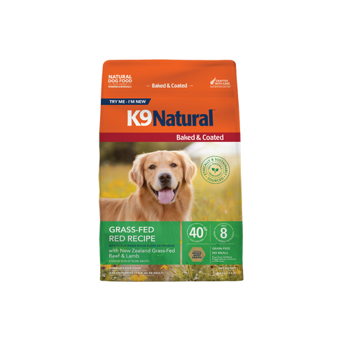 K9 Natural Baked & Coated Grass-Fed Red Recipe Dry Dog Food