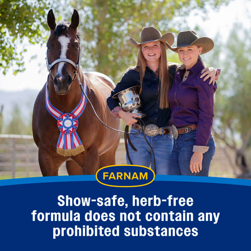 Farnam Quietex Show Pellets Calming & Focusing Paste and Pellets for Performance Horses