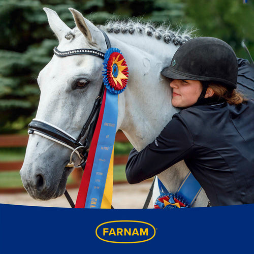 Farnam Quietex Show Pellets Calming & Focusing Paste and Pellets for Performance Horses