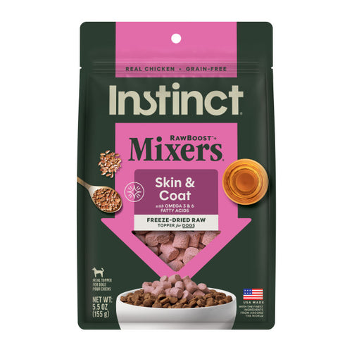 Instinct® RawBoost™ Mixers Skin & Coat Health Frozen Dog Food Topper