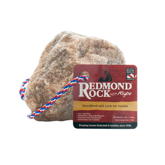 Redmond Equine Redmond Rock® On A Rope- Equine Minerals 3 lb. (3 lb.)