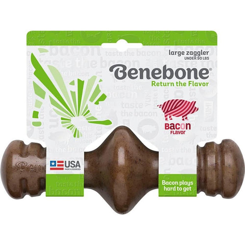 Benebone Zaggler (Small, Bacon)