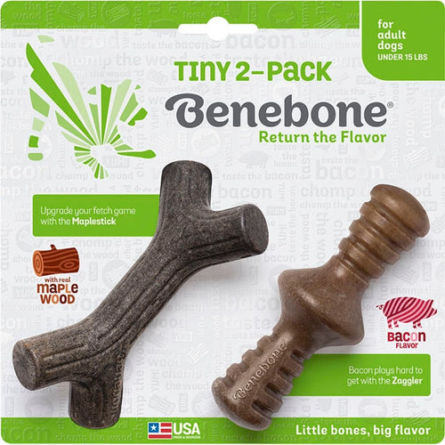 BENEBONE TINY PACK MAPLESTICK/ZAGGLER (2 PK, MAPLE WOOD)