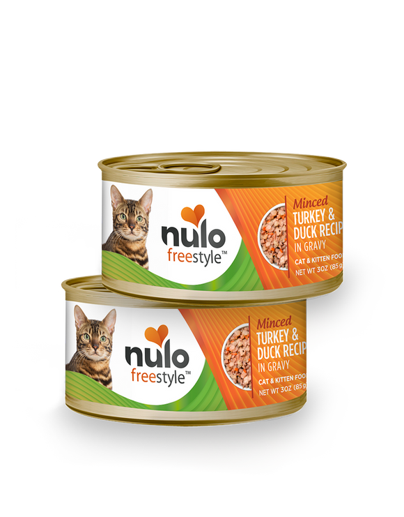 Nulo FreeStyle Minced Turkey & Duck Recipe in Gravy Cat & Kitten Food