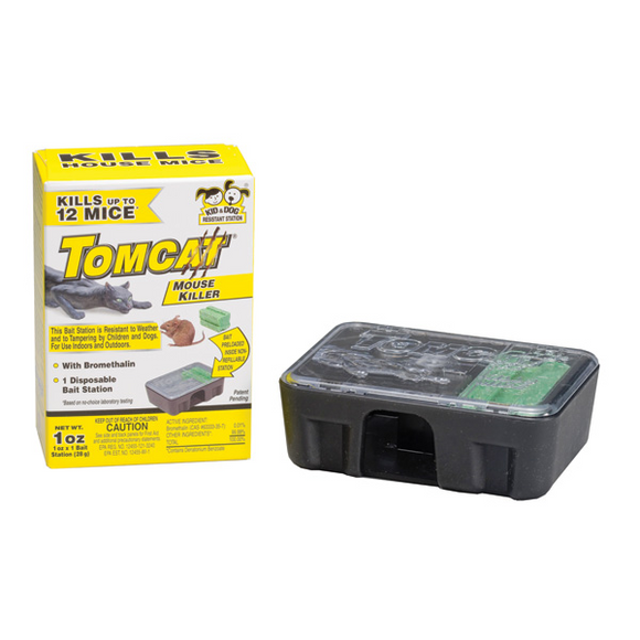 TOMCAT DISPOSABLE BAIT STATION WITH BAIT 1 PACK (0.14 lbs)