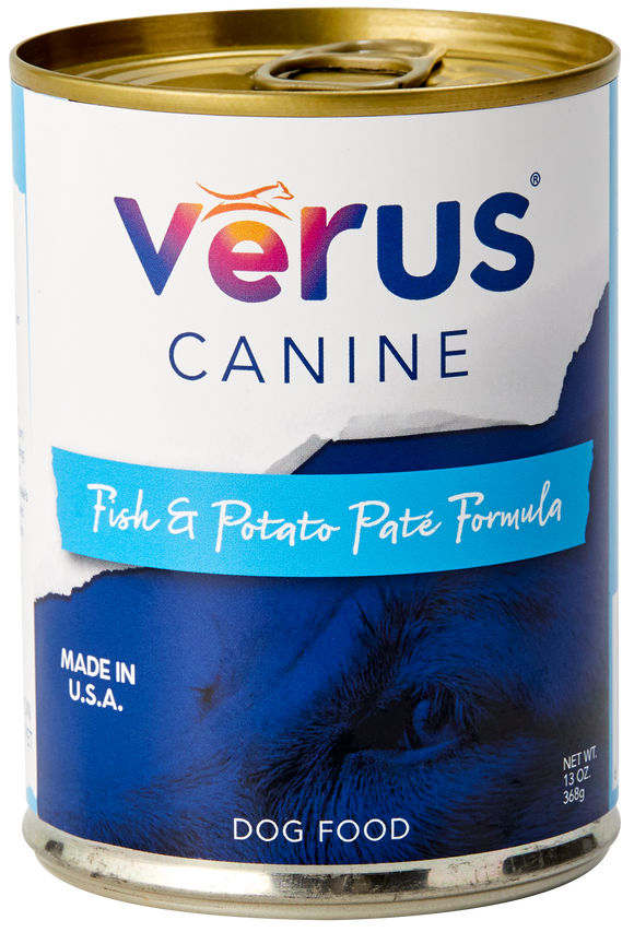 VēRUS Fish & Potato Paté Formula Dog Food (13 Oz.)