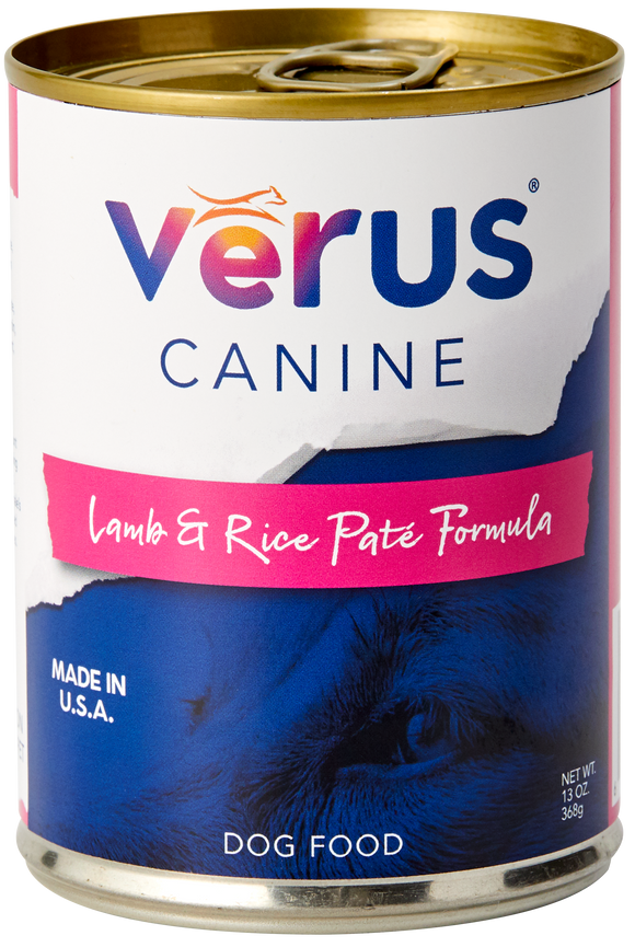 VēRUS Lamb & Rice Paté Formula Dog Food (13 Oz.)