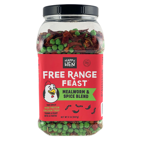 Happy Hen Treats Free Range Feast™ Mealworm & Spice Blend