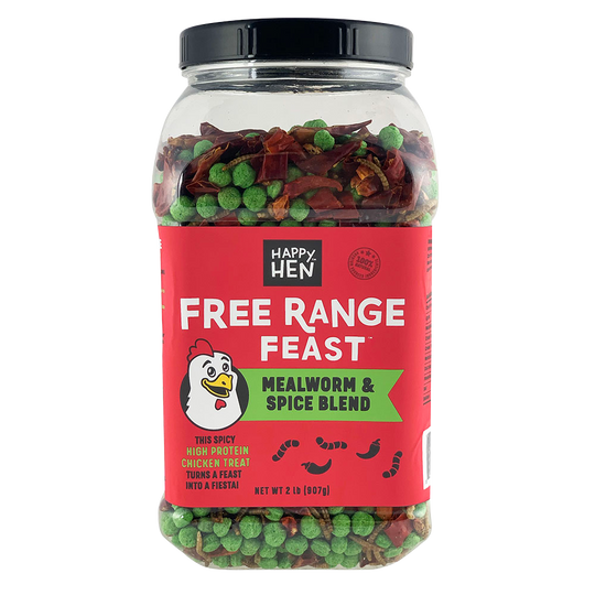 Happy Hen Treats Free Range Feast™ Mealworm & Spice Blend