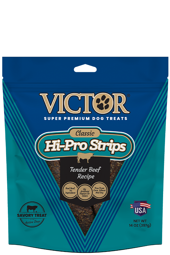 Victor Hi-Pro Strips with Tender Beef (14 Oz)