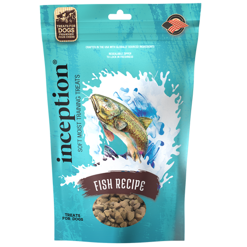 Inception Fish Soft Moist Dog Training Treat (4-oz)