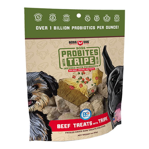 Boss Dog® & Boss Cat® Probites Beef Treats With Tripe® (3-oz)