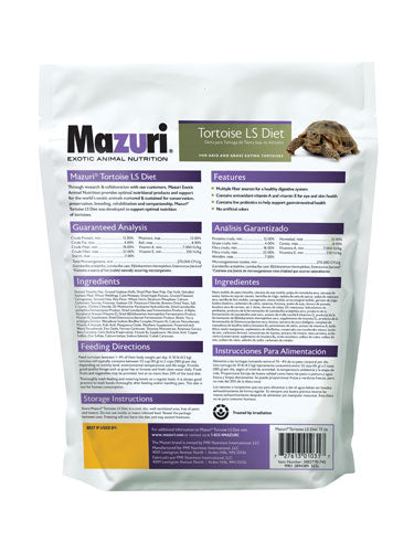 Mazuri® Tortoise LS Diet (12 oz)