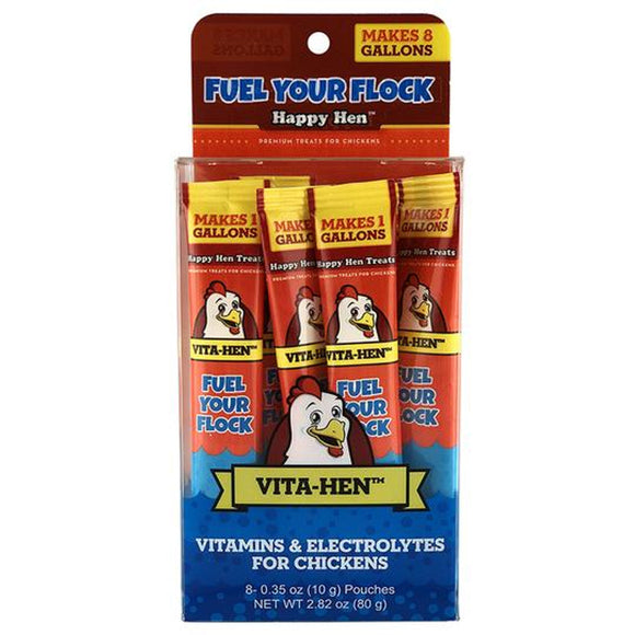 Happy Hen Vita-Hen™ (1 box/ 8 pouches)