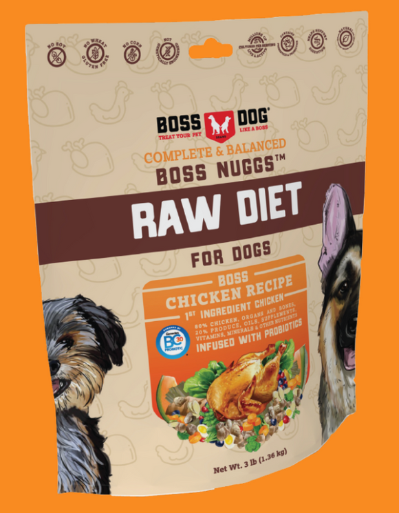 Boss Dog™ Boss Patties Chicken Recipe (6lb)