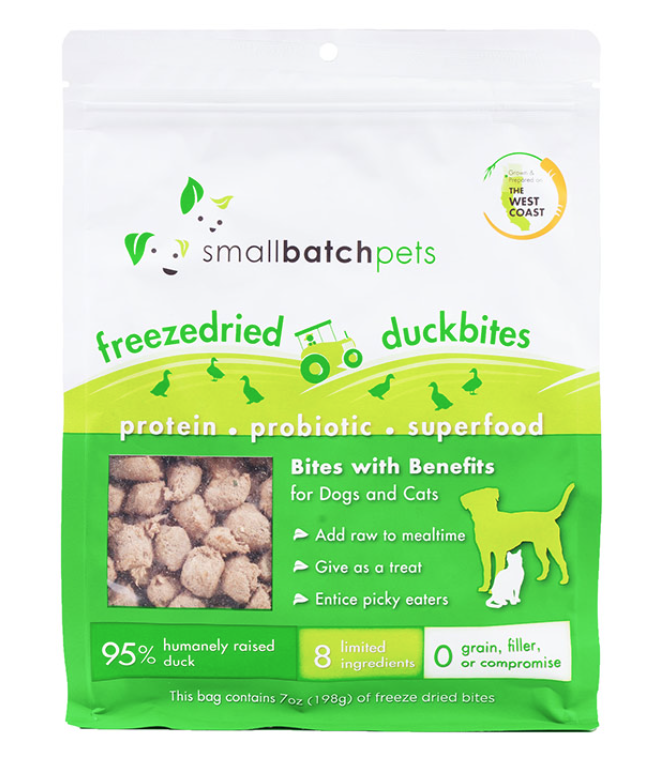 Smallbatch Freeze Dried Duckbites (7 Oz) - Pleasant Hill, Ca - Concord 