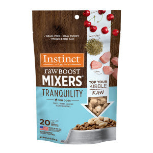 Instinct Grain Free Raw Boost Mixers Calming Support Recipe All Natural Freeze Dried Dog Food (0.75 oz.)