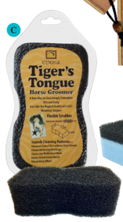 Epona Tigers Tongue Horse Groomer (1 count)