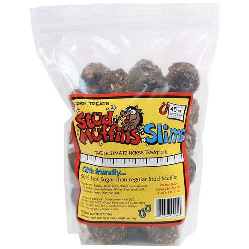 STUD MUFFINS SLIMS HORSE TREAT BAG (45 oz)