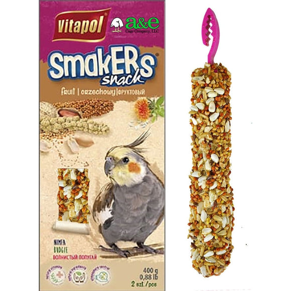 A&E TREAT STICK COCKATIEL TWIN PACK (2 PACK NUT)