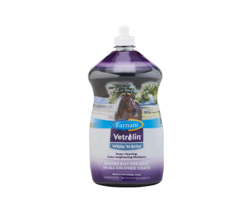 Farnam Vetrolin White 'N Brite Color-Brightening Shampoo (32 OZ)